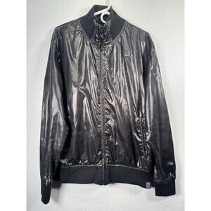 G-Star Raw Men's Black Camo Design XL Full Zip Polyester Jacket